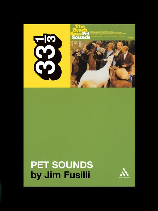 Title details for The Beach Boys' Pet Sounds by Jim Fusilli - Available